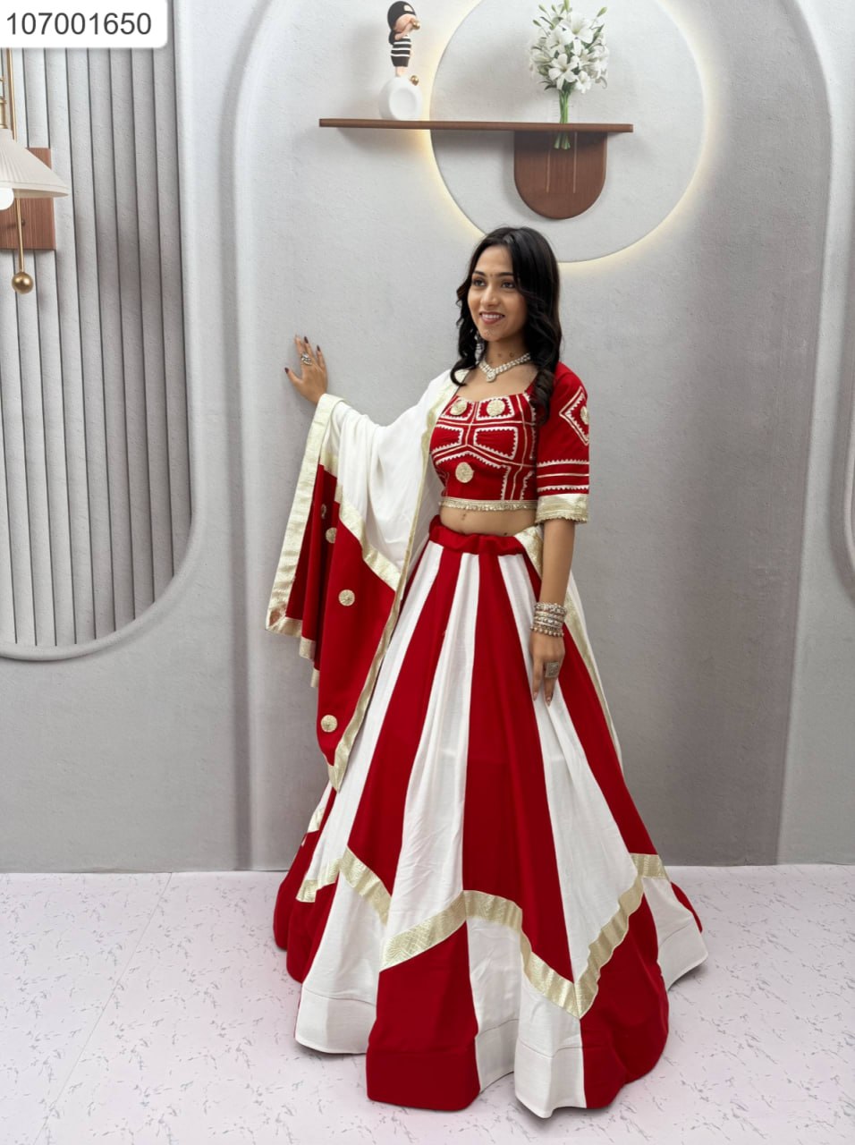 Contrast Color-Blocked Designer Lehenga Set 💃✨ | Festive & Ethnic Wear